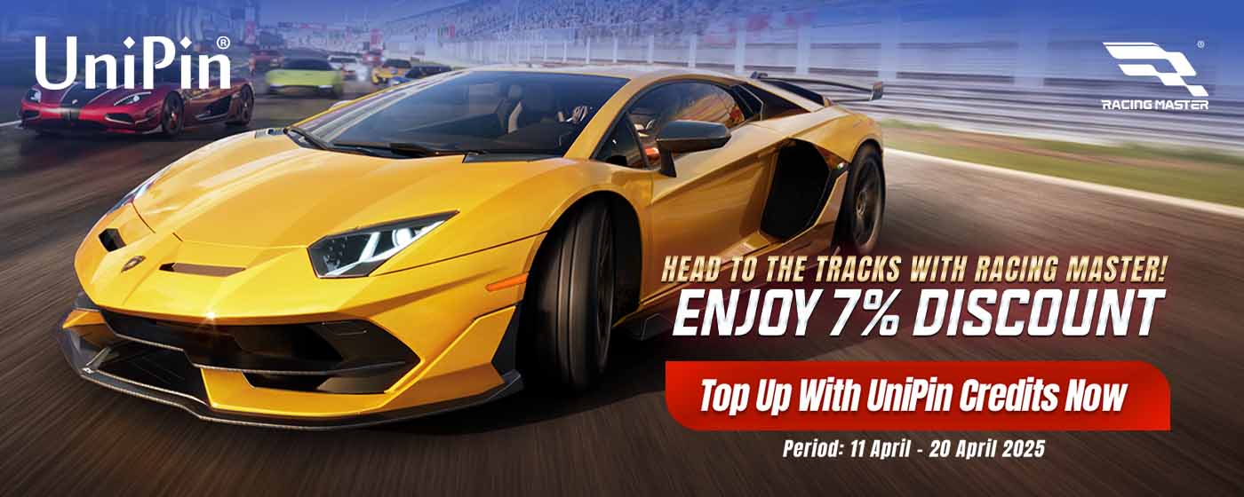 🏁 Race Ahead with UniPin & Racing Master! 🏎️